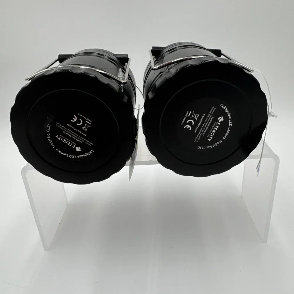 Lot of 2 - ETEKCITY Camping, Emergency LED Lanterns Model #‎ CL10